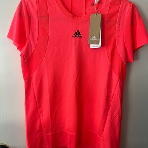 adidas Women's Short Sleeve Tee - Bright Pink